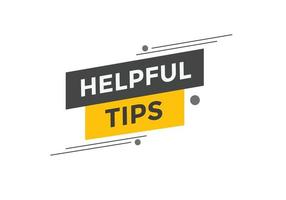 Helpful Tips